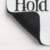 Snel anker vasthouden op hout muismat (Hoek)