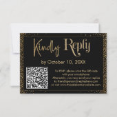 Snel antwoord op feestelijke Confetti QR-code op z (Voorkant)