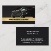 Snel autoprofiel Visitekaartjes (Voorkant / Achterkant)