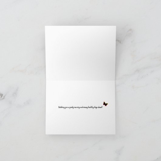 Snel! Bedankkaart (Binnen)