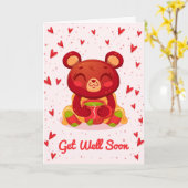 Snel Beer Wenskaart verwerken Kaart (Gele Bloem)