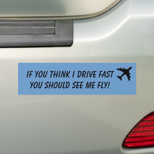 SNEL BESTUREN BUMPERSTICKER (Op auto)