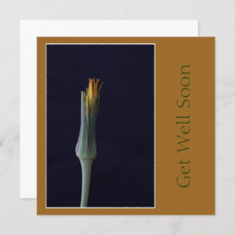 Snel Beter Bloemige Goudbruine Tinten Kaart