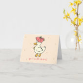 Snel Beter Eend Kaart (Gele Bloem)