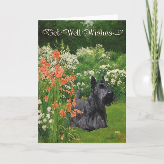Snel-beterschapwensen voor Scottish Terrier Kaart (Voorkant)