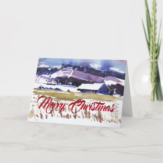 Snel bevriezen feestdagen kaart (Voorkant)