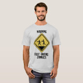 Snel bewegende Zombies Light-Shirt T-shirt (Voorkant volledig)