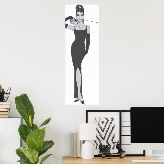 Snel bij Tiffany's Poster (Thuiskantoor)