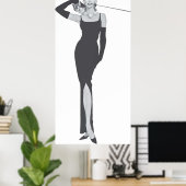 Snel bij Tiffany's Poster (Thuiskantoor)