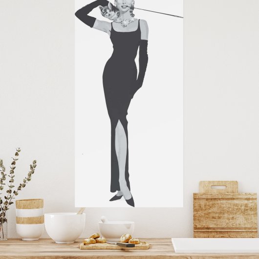 Snel bij Tiffany's Poster (Keuken)