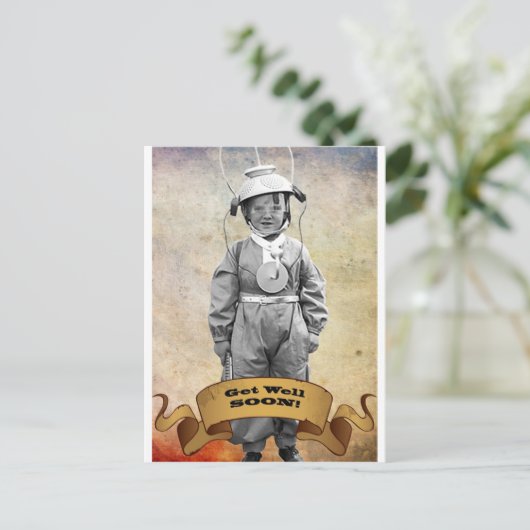 Snel! Briefkaart (Staand voorkant)