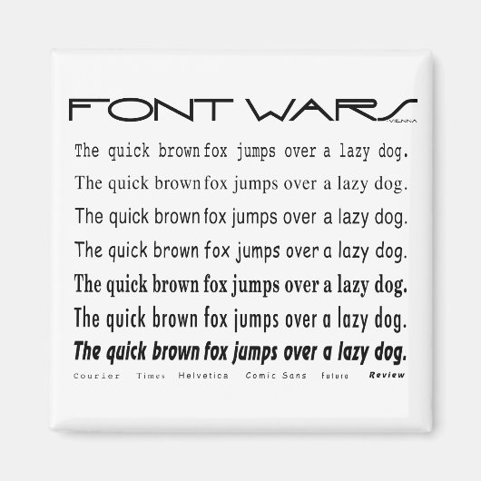 Snel bruin Fox Magnet (Voorkant)