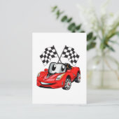 Snel cartoon markeren — Kies achterkleur Briefkaart (Staand voorkant)