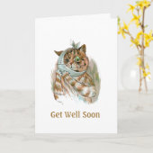 Snel Cat ophalen Kaart (Gele Bloem)