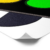 Snel, cool, auto's poster (Hoek)