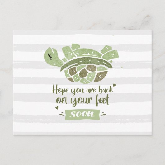 Snel Cute Fun Wishes Nursing Briefkaart (Voorkant)