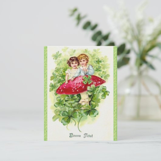 Snel de feestdagen van Patrick! Kaart (Staand voorkant)