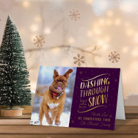 Snel door de Sneeuw | Kerst Foto Realistisch