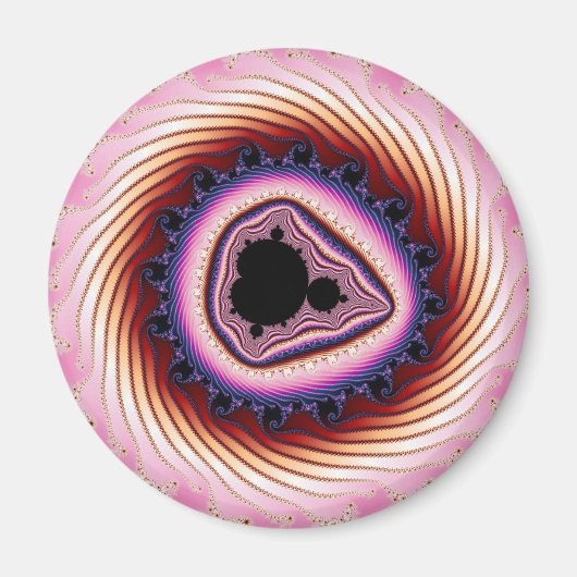 Snel draaien - Fractal Magneet (Voorkant)