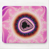 Snel draaien - Fractal Mousepad Muismat (Voorkant)