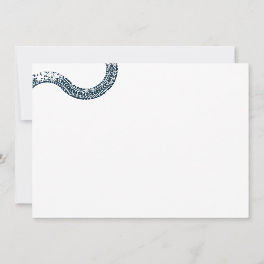 Snel een 1e verjaardag race auto kaart (Achterkant)