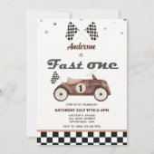 Snel één  auto's op zaterdag kaart (Voorkant)