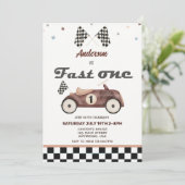 Snel één  auto's op zaterdag kaart (Staand voorkant)