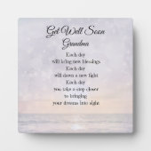 Snel een cadeau voor oma-geem fotoplaat (Voorkant)