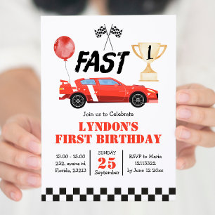 Snel één die Birthday opgroeit, snel en nieuwsgier Kaart
