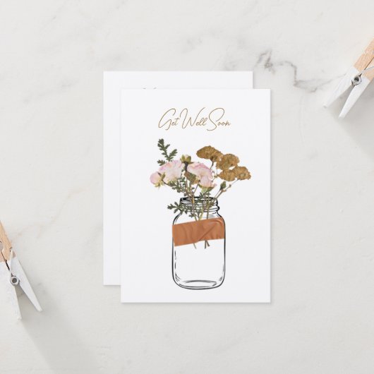 snel een kaart ontvangen (Voorkant / Achterkant in situ)