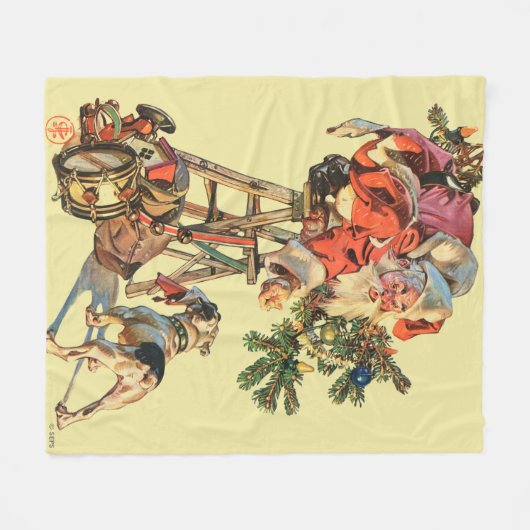 Snel een Ladder Fleece Deken (Voorkant (Horizontaal))