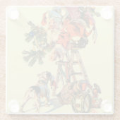 Snel een Ladder Glazen Onderzetter (Achterkant)