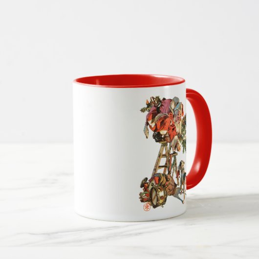 Snel een Ladder Mok (Voorkant rechts)