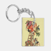 Snel een Ladder Sleutelhanger (Voorkant Links)