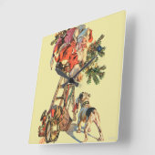 Snel een Ladder Vierkante Klok (Hoek)