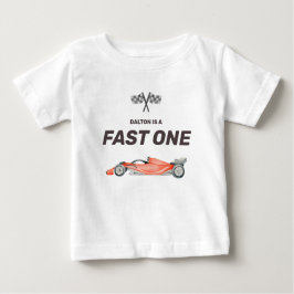 Snel één raceauto eerste verjaardag Peuter T-Shirt