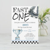 🏁 Snel een verjaardag - Start uw motoren Kaart (Staand voorkant)