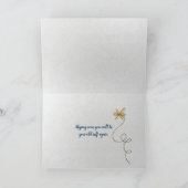 snel een warme chocolade drink met sneeuwpoppen feestdagen kaart (Binnen)