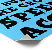 Snel en accuraat Poster voor mensen (Hoek)