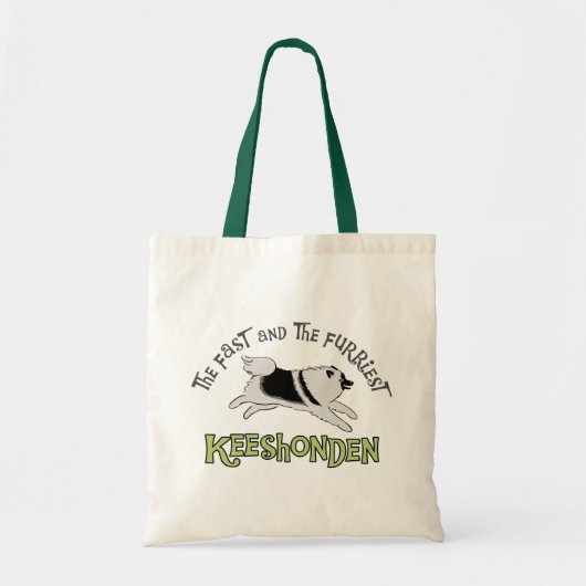 Snel en de Furriest Keeshonden | Keeshond Dog Tote Bag (Voorkant)