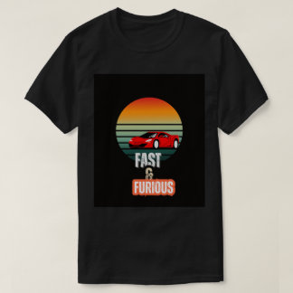 Snel en furieus T-shirt ontwerp