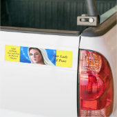 Snel en gebeden voor Oekraïne Bumpersticker (Op Truck)
