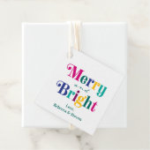 Snel en helder kerstcadeautje met kleurrijke kerst bedankjes labels (In situ)