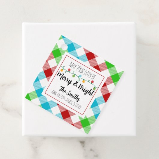 Snel en helder Label voor kerstverlichting (In situ)