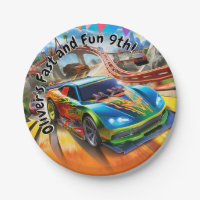 Snel en leuk verjaardagsfeestje, raceauto verjaard