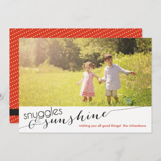 Snel en zonneschijn (Voorkant / Achterkant)