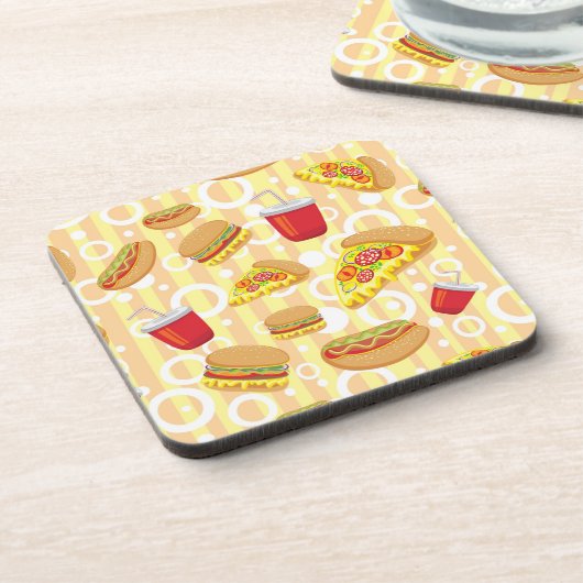 Snel eten bier onderzetter (Linkerzijde)