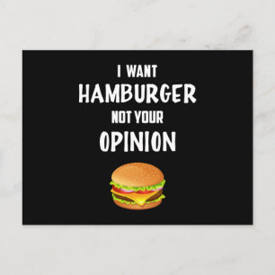 Snel eten Birger Kaas Funny Foodie Eat Gift Idee Briefkaart