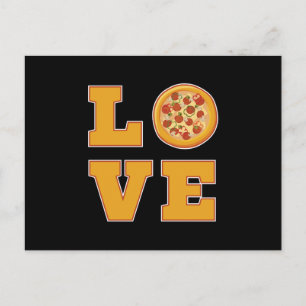 Snel eten Birger Kaas Funny Pizza Eat Gift Idee Briefkaart