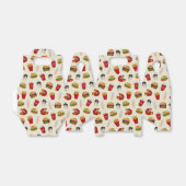 Snel eten, brandwonden, vuiligheid, zondebokken bedankdoosjes (Uitgevouwen)